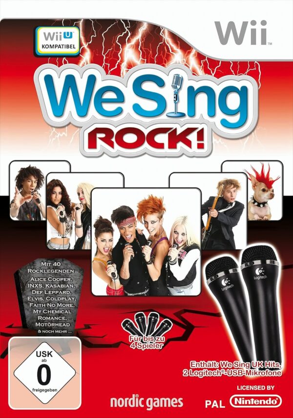 We Sing: Rock inkl. 2 Mikrofone