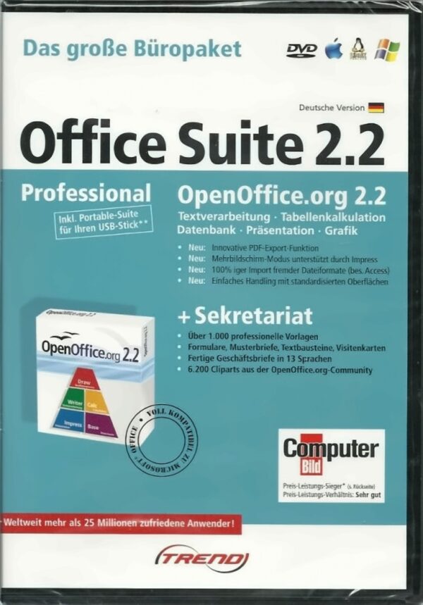 Open Office Professional Suite 2.2