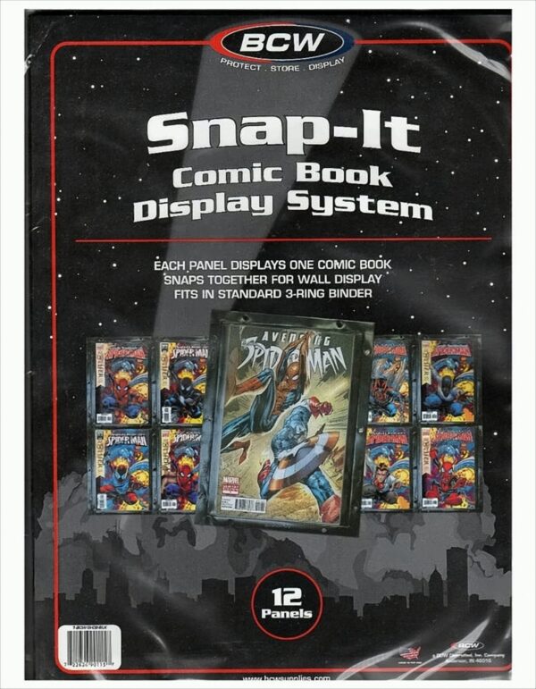 BCW Snap-It Comic Book Display System (12 ct.)