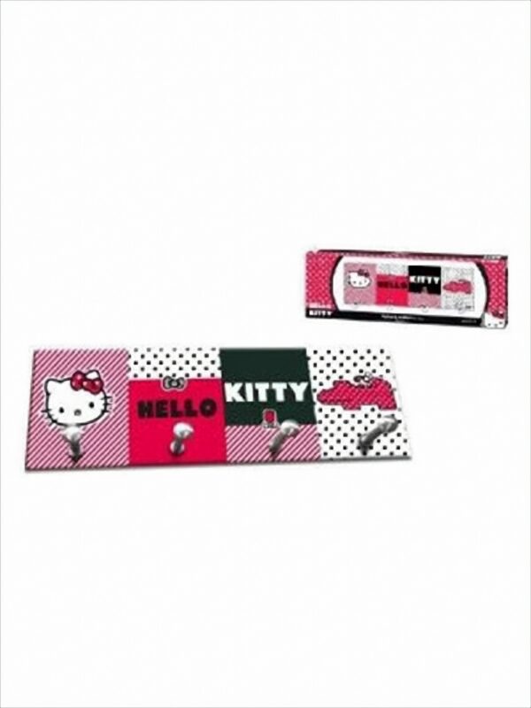 Hello Kitty - 4er Garderobe aus Glas