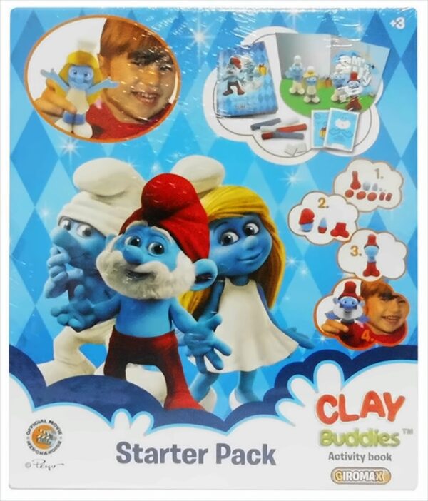 Die Schlümpfe Clay Buddies Starter Set