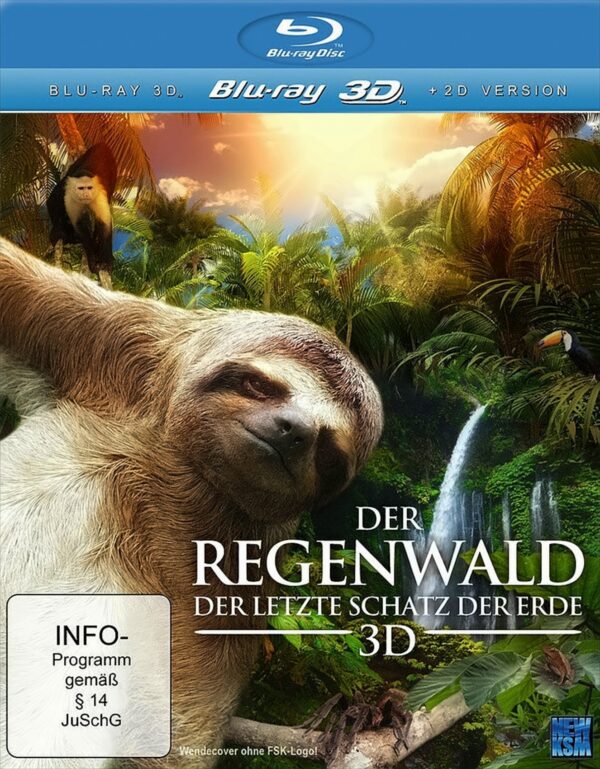 Der Regenwald - Der letzte Schatz der Erde (Blu-ray 2D+3D)