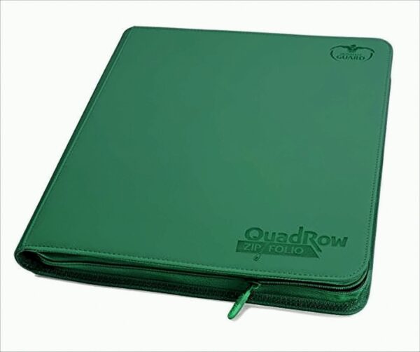 Ultimate Guard 12-Pocket QuadRow Zipfolio Xenoskin Grün