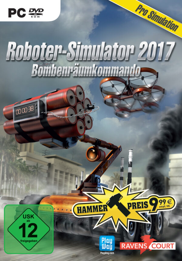 Roboter-Simulator 2017: Bombenräumkommando (PC)