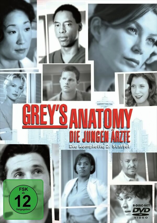 Grey's Anatomy: Die jungen Ärzte - Die komplette 2. Staffel (8 DVDs)