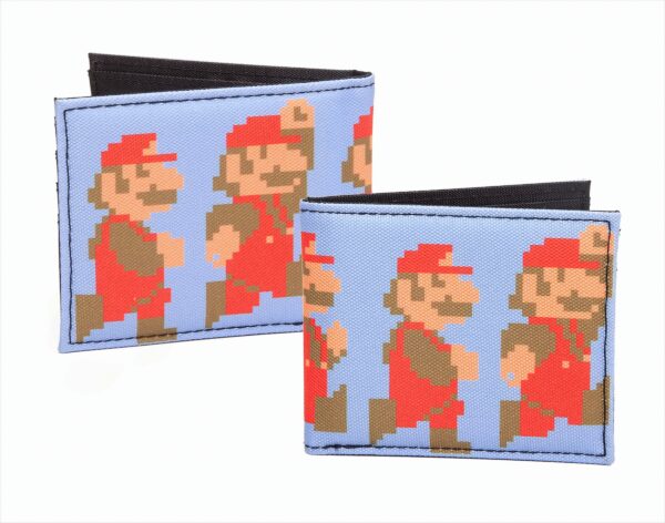 Nintendo - Rennende und springende Pixel Mario Gekdbörse