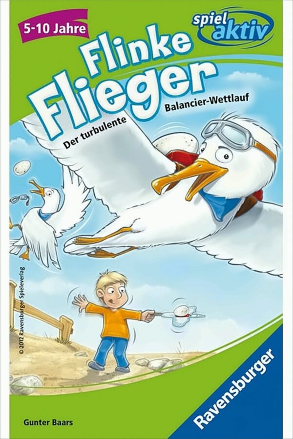 Ravensburger 23337 - Spiel Aktiv: Flinke Flieger - Mitbringspiel