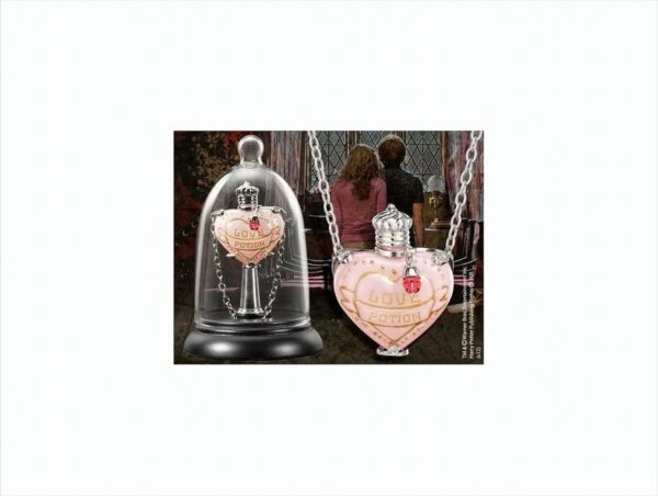 Harry Potter - Anhänger mit Kette und Schmuckvitrine - Love Potion