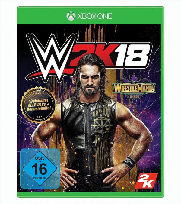 WWE 2K18 Wrestlemania Edition Xbox One