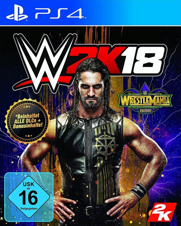 WWE 2K18 Wrestlemania Edition PS4