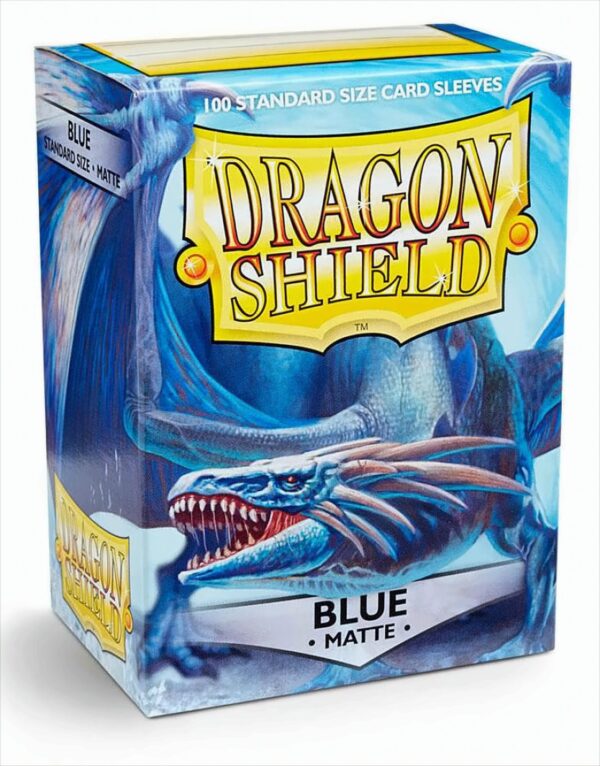 Dragon Shield Matte: Blau (100 Stück)