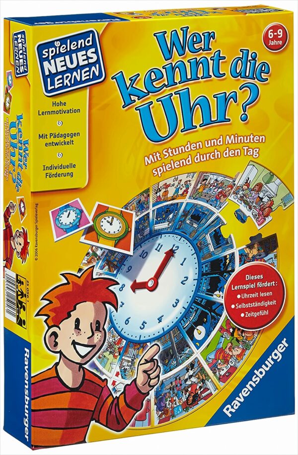 Ravensburger 25056 - Wer kennt die Uhr?