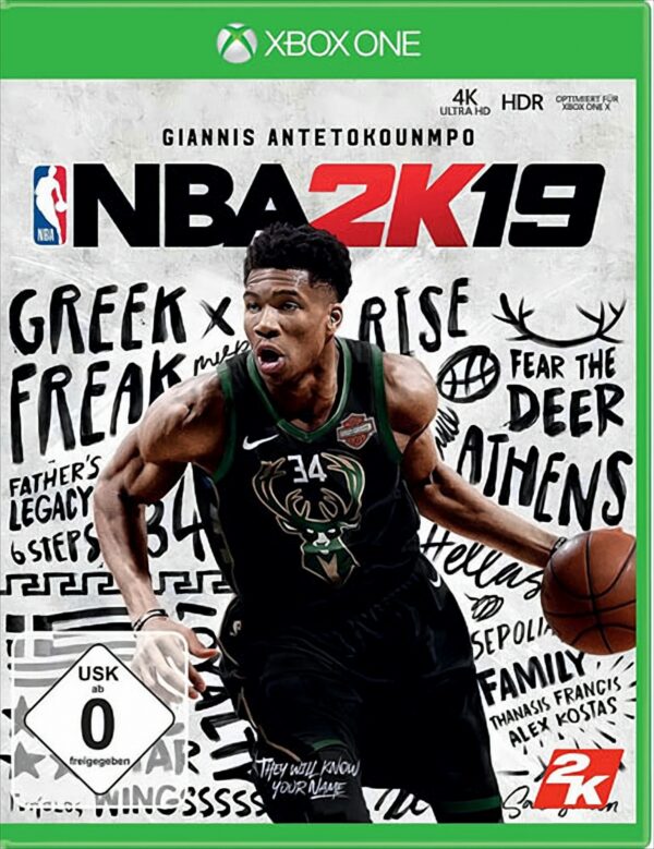 NBA 2K19 Day One Edition Xbox One