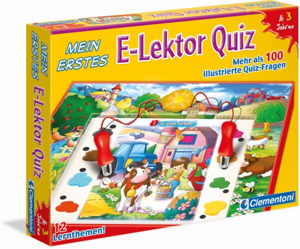 Clementoni 69810 - Mein erstes E-Lektor Quiz