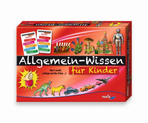 Noris Spiele 606013750 - Allgemein-Wissen für Kinder Kinderspiel