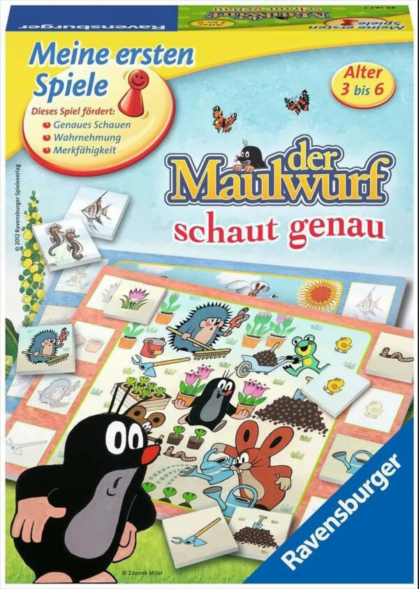 Maulwurf schaut genau