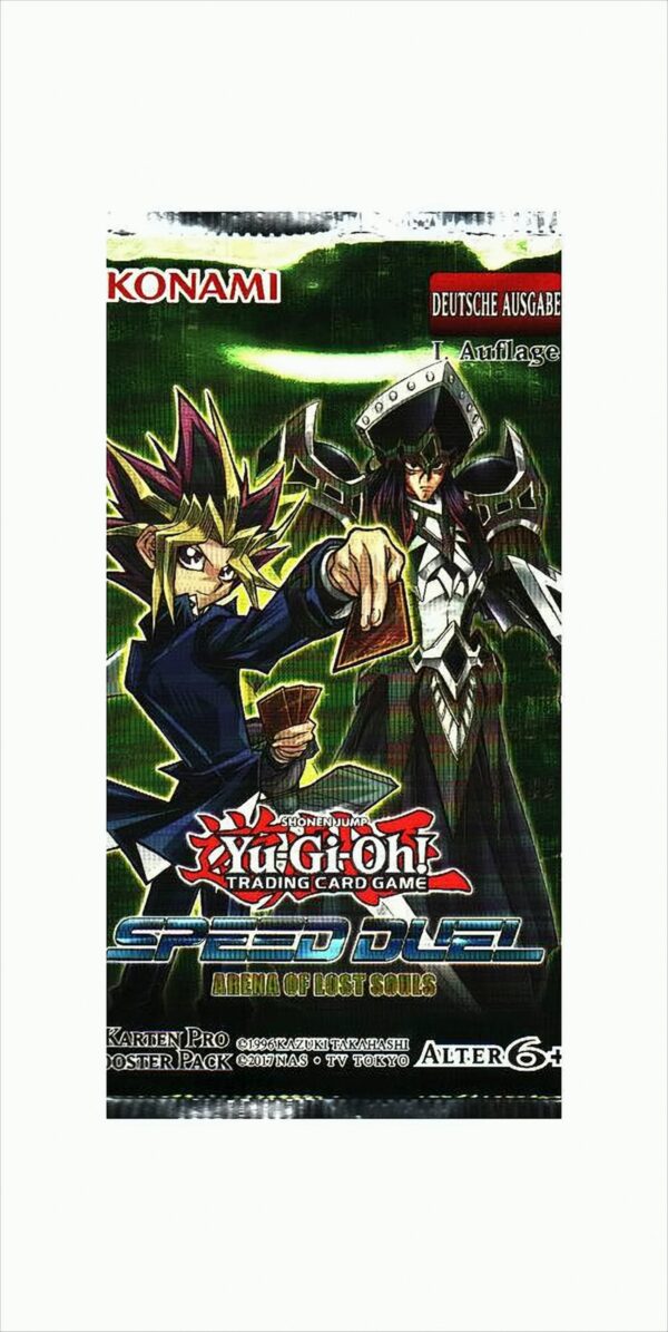 Yu-Gi-Oh! Arena of Lost Souls Booster mit 4 Karten