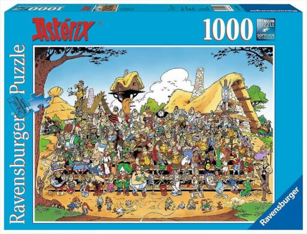 Asterix Familienfoto, Erwachsenenpuzzle, 1000 Teile