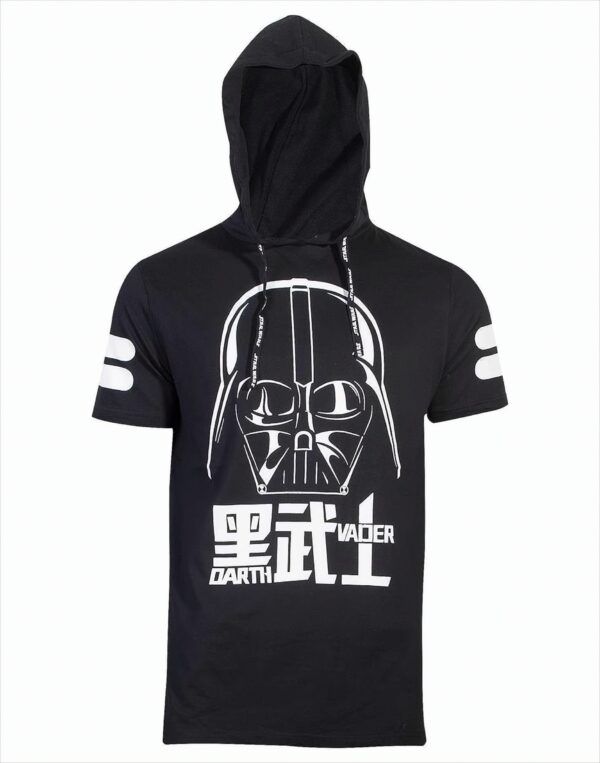 Star Wars - Star Wars Classic Darth Vader Herren T-Shirt mit Kapuze Schwarz M