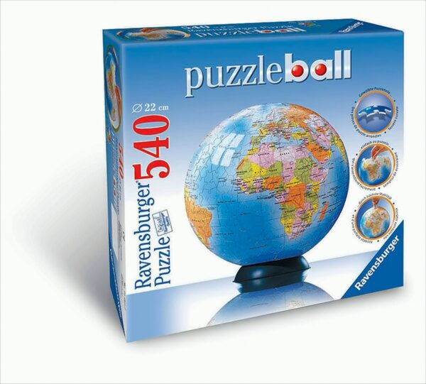 Puzzleball 540 Teile - Die Erde