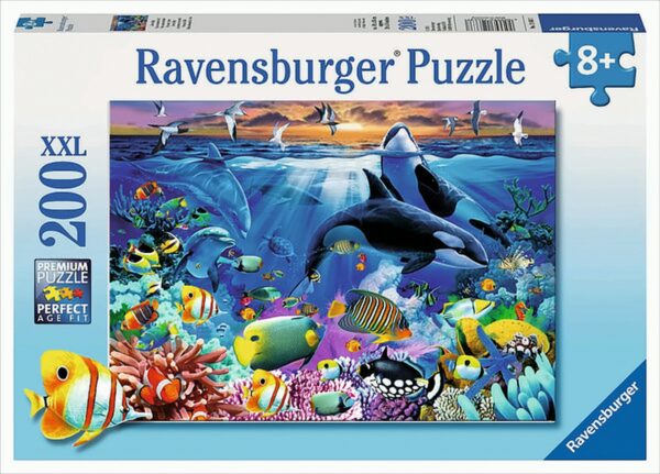 Ravensburger 12663 - Lebendige Unterwasserwelt - 200 Teile