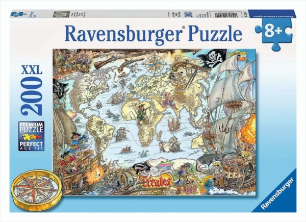 Piratenkarte Puzzle