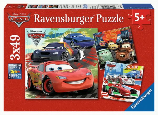 Weltweiter. Rennspass Cars Puzzle