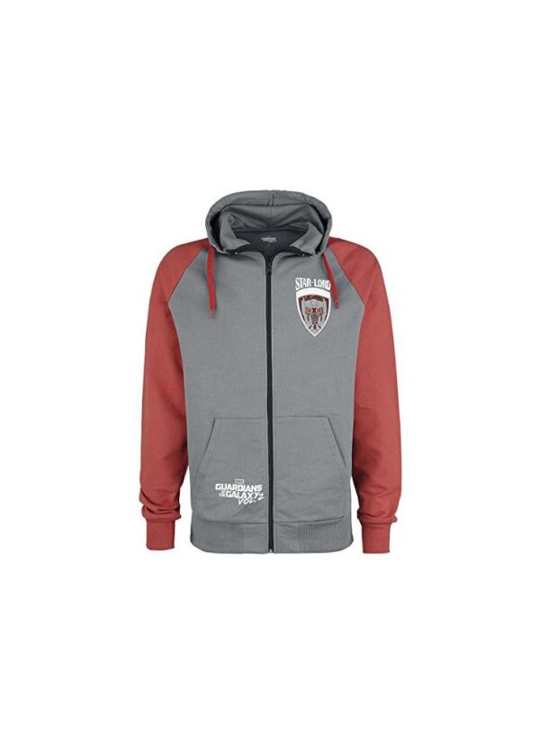 Guardians of the Galaxy Hoodie Starlord XL Grau/ Rot