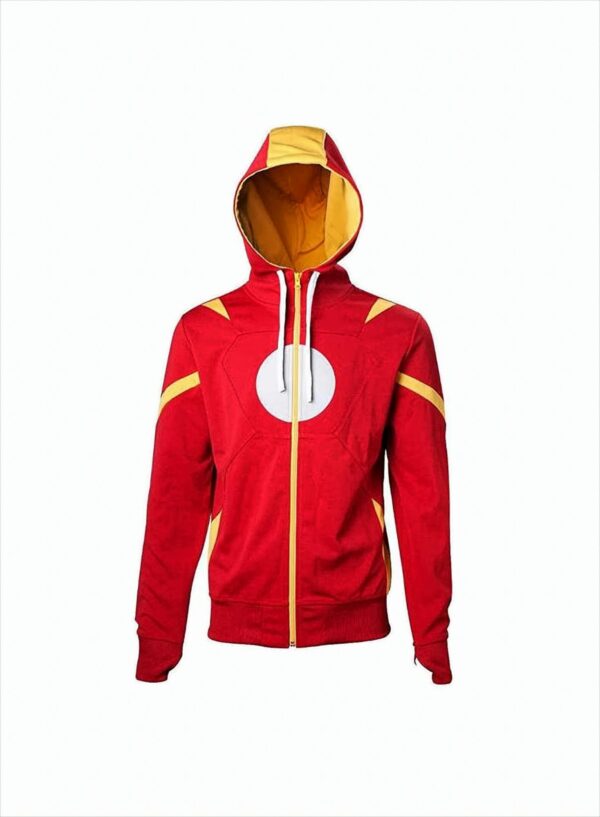 Captain America Civil War Hoodie Iron Man L rot