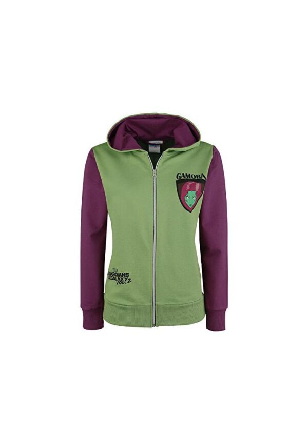 Guardians of the Galaxy Hoodie Damen Gamora L Gruen