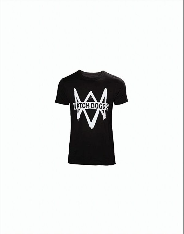 Watch Dogs 2 Herren T-Shirt Logo M schwarz