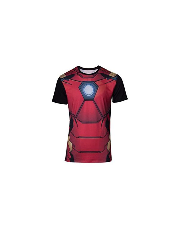 Bioworld Iron Man Herren T-Shirt XL Schwarz