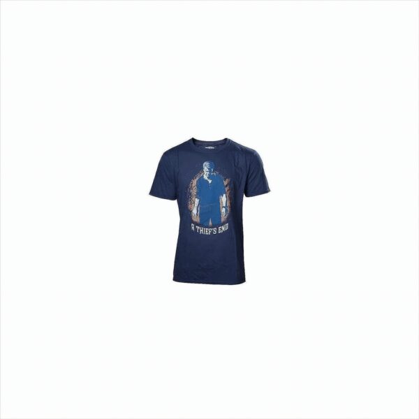 Uncharted 4 Herren T-Shirt A Thief's End S Blau