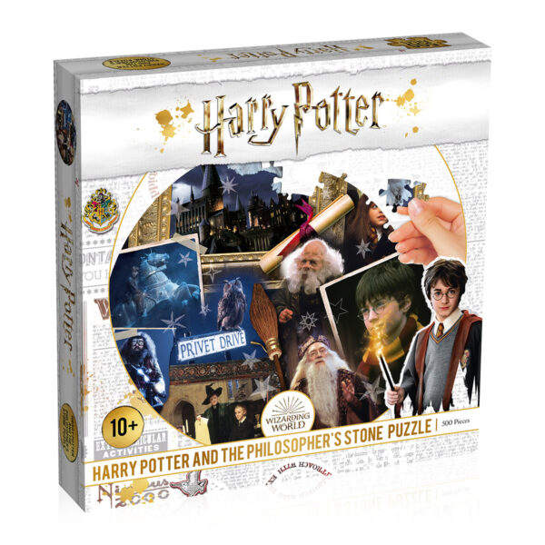 Puzzle: Harry Potter Philosopher's Stone (500 Teile) White