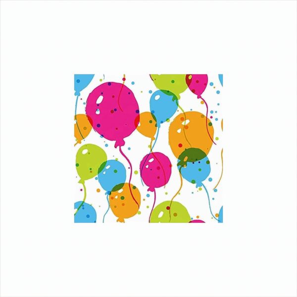 Splash Balloons Motivservietten 33x33cm 20 Stück