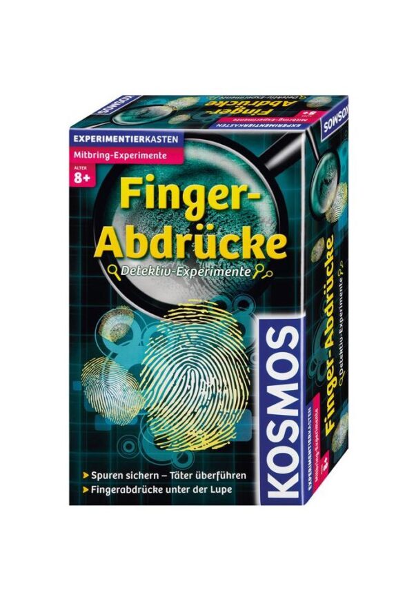 Fingerabdrücke, Detektiv-Experimente