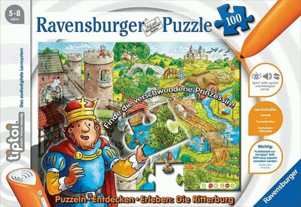 tiptoi Puzzeln, Entdecken, Erleben: Die Ritterburg