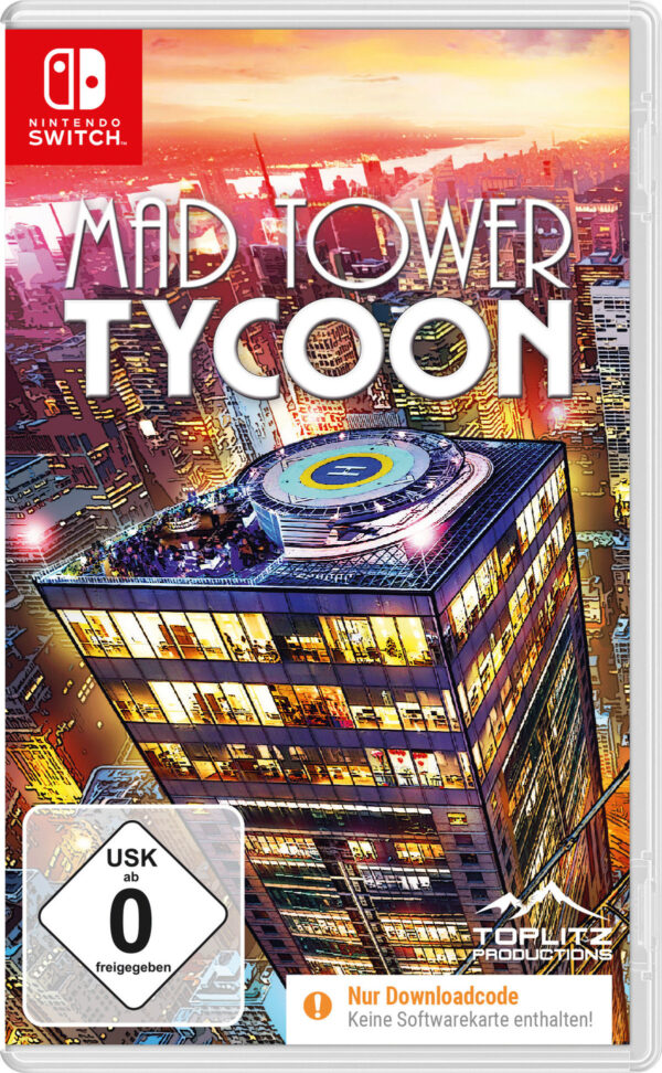 Mad Tower Tycoon SWITCH (CiaB) Code in a Box