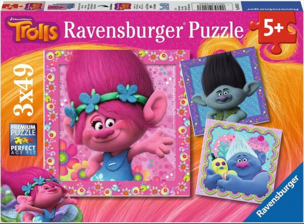 08013 Trolls Kinderpuzzle