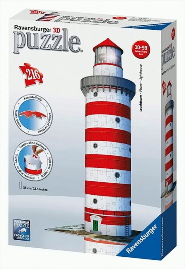 125555 - Leuchturm 3D Puzzle - 216 Teile