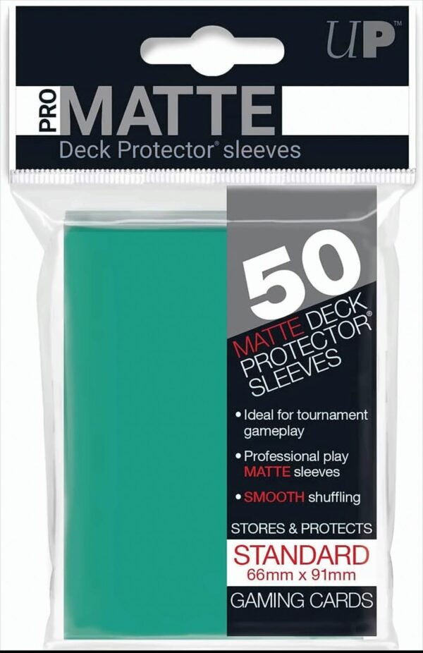 UltraPRO - Aqua Pro-Matte Sleeves, 50