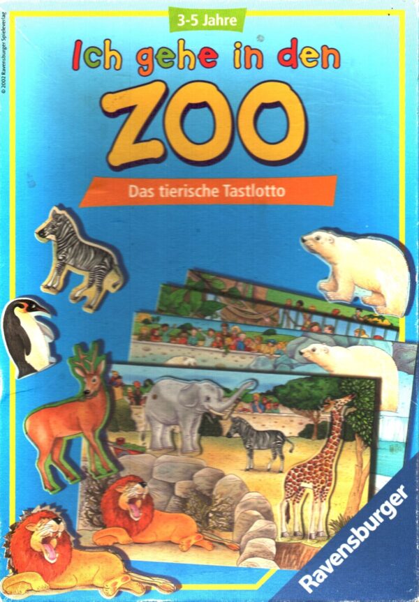 Ich gehe in den Zoo - Das tierische Tastlotto