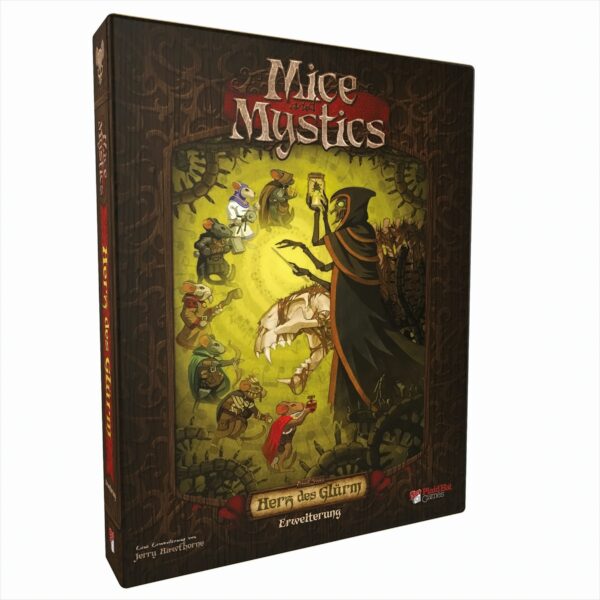 Asmodee Maus und Mystik - Herz des Glürm, Erweiterung, Kennerspiel, Erzählspiel, Deutsch