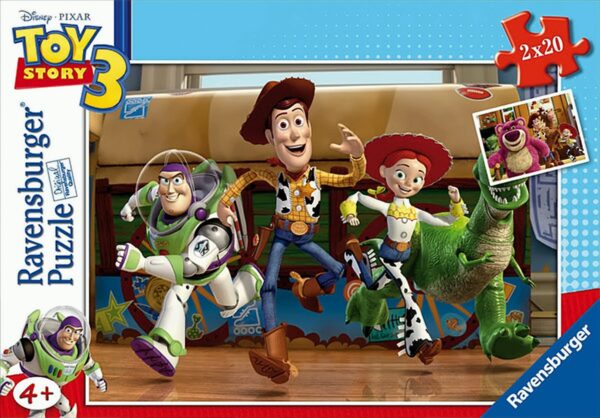 08975 - Disney Toy Story 3 - 2X 20 Teile Puzzle