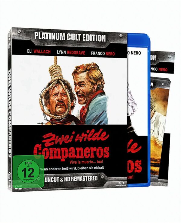 Zwei wilde Companeros - Limitiert auf 666 Stück Platinum Cult Edition - Uncut & HD Remastered (+ DVD) [Blu-ray]