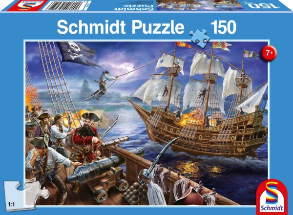 Abenteuer mit den Piraten, 150 Teile Puzzle