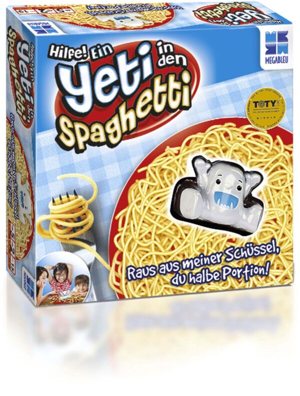 Hilfe ein Yeti in den Spaghetti