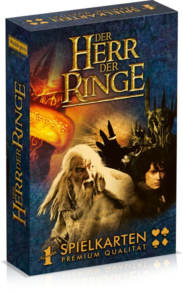 Number 1 Spielkarten - Herr der Ringe