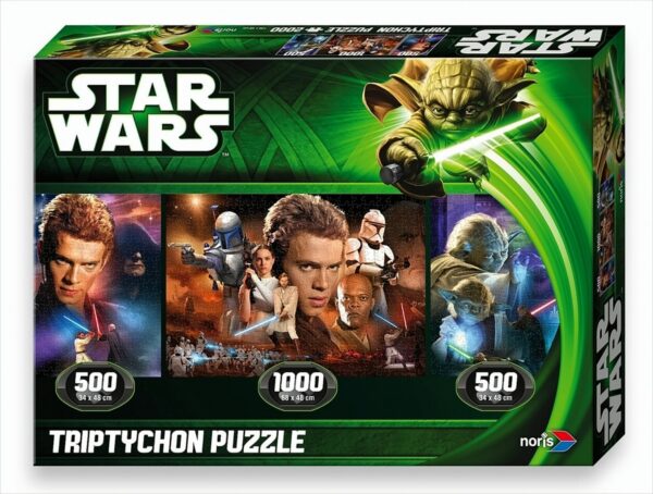 Star Wars - Episode 2/3 Tript. Puzzle 2000 Teile Jedi