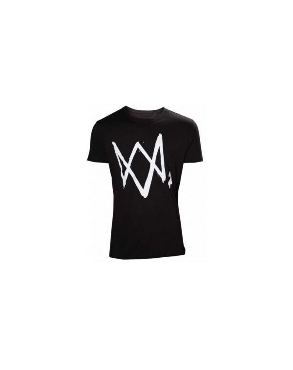 Watch Dogs 2 T-Shirt -L- Logo, schwarz